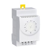 Термостат электронный с регулируемым диапазоном температуры -20…+60°C, переключающий контакт