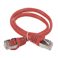 ITK Коммутационный шнур кат. 5Е FTP PVC 7м красный