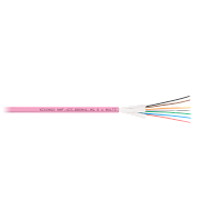 Кабель NIKOMAX волоконно-оптический, 24 волокна, многомодовый 50/125мкм, стандарта OM4, внутренний, распределительный, с плотным буфером, силовой элем