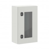 Корпус навесной STE с М/П с прозрачной дверью ВхШхГ 500x300x200 мм