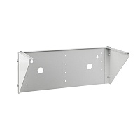 Кронштейн настенный вертикальный 19" 4U, цвет серый
