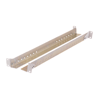 Горизонтальные направляющие TLK для поддержки оборудования, Г662мм, уп-ка 2шт