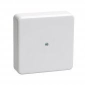 Коробка КМ41219 распаячная для о/п 100х100х29 мм белая (6 клемм 6мм2)