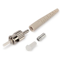 Клеевой коннектор ST/UPC, MM (для многомодового кабеля), simplex, 2.0мм (200 шт.)