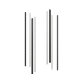 Стойки вертикальные комплект для 24U IT-CQE RAL9005