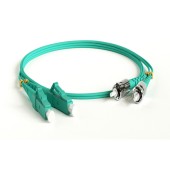 Патч-корд волоконно-оптический (шнур) MM 50/125(OM3), LC-ST, duplex, LSZH, 1,5 м