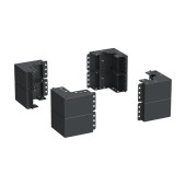 ITK LINEA S Уголок цоколя h=200мм чер. (8шт/компл)