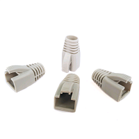 Изолирующий колпачок для разъемов RJ-45, серый, d-8 мм