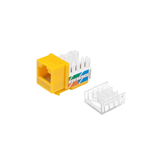 Модуль коммутационный типа Keystone Кат.6, 90°