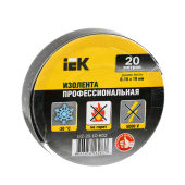 Изолента 0,18х19 мм черная 20 метров ИЭК