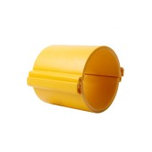 Труба разборная ПНД d160 мм (3 м) 750Н желтая EKF-Plast