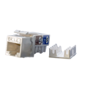 Вставка Keystone Jack RJ-45(8P8C), категория 6, белая