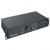 Блок розеток с функцией авт. включения резервного питания (АВР/ATS) 19", горизонт., 1U, 6хIEC320 C13, 2хIEC320 C19, 220V, 16А, каб. пит. 3х1.5 мм2 вил