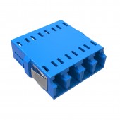 Адаптер LC/UPC-Quad, Senior/Senior, SC-footprint, ОS2, синий