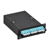 ITK Кассета для кросса ST OM3 MPOf 3хLC-quad (12 ОВ)