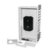 Бокс оптический универсальный 19", от 8 до 96 портов (SC, duplex LC, ST, FC), со сплайс пластиной, без пигт