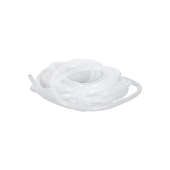 Лента NIKOMAX спиральная 15мм для организации и защиты кабельных пучков 12-35мм, толщина 1,0мм, белая, 10м