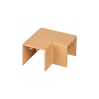 Поворот 90 гр. (25х25) (4 шт) светлое дерево EKF-Plast 