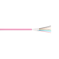 Кабель NIKOMAX волоконно-оптический, 4 волокна, многомодовый 50/125мкм, стандарта OM4, ПВХ для одиночной прокладки, внутренний, распределительный, с п