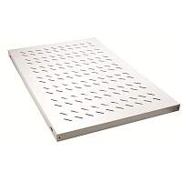 Полка стационар. 19", для шкафов глуб. 800, 570мм, нагрузка 50 кг, сер.
