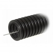 ССД 161556 Труба гофрированная ПНД лёгкая 350 Н безгалогенная (HF) стойкая к ультрафиолету черная с/з д16 (100м/5500м уп/пал) Промрукав