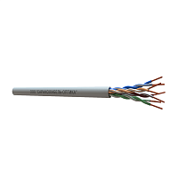 СКО U/UTP Сat 5e PVC 4х2 AWG24 Standard Indoor, 100 МГц, коробка 305 м, цвет серый