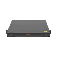 Оптический кросс 19" MTP/MPO, кассетный, 12 слотов под кассетные модули CT, выдвижной, черный