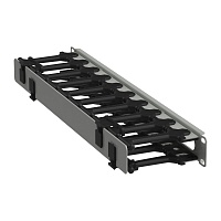 ITK Кабель-органайзер горизонтальный 19" 1U сер. РФ