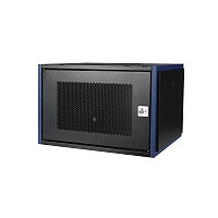 Шкаф настен. 19", 7U 600х600, дв. перф., чер.