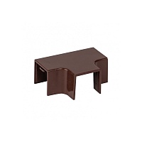 Угол T-образный (16х16) (4 шт) темное дерево EKF-Plast 