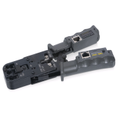Инструмент обжимной 3 в 1 для RJ-45, RJ-11/12 с тестером для витой пары