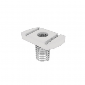 Гайка канальная М10 с пружиной