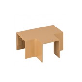 Угол T-образный (25х25) (4 шт) светлое дерево EKF-Plast 