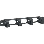 ITK Каб. орг. 10" 1U 4 кольца для шкафа 10" LINEA WS черный