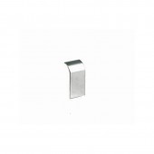 Накладка на стык профиля 90х50 мм, цвет серый металлик