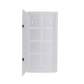 Шкаф настенный с передними петлями, для скрытого монтажа, 28"(711.2) x 365.1 х 100.6 мм (ВхШхГ), белый
