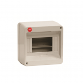 Щиток настенный, ral 7035, без крышки, 6мод.