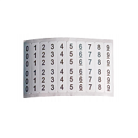 Маркер для модулей 0..9