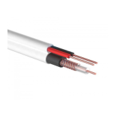 Кабель комбинированный для систем видеонаблюдения на базе РК 75-2-122 КВК-В-2x0.75м внутренний (200м) (КВК-В-2x0,75М)