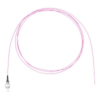 Шнур оптический монтажный (пигтейл), FC, OM4, нг(А)-HF, маджента, 1,5 м
