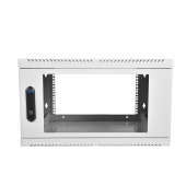 Шкаф  телекоммуникационный настенный 15U (600x650) дверь стекло