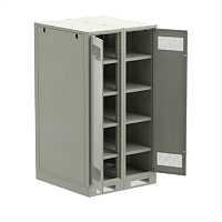 ITK LINEA B Шкаф (пустой) 2000х900мм дверь двуст. мет. сер.