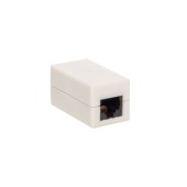 Адаптер проходной TERACOM Cat.5E неэкранированный RJ45-RJ45 белый