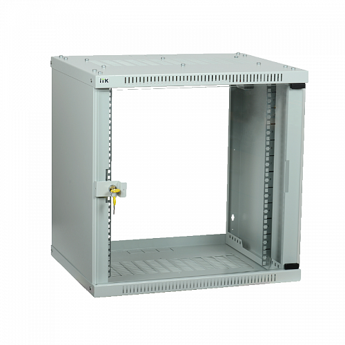 ITK Шкаф LINEA WE 6U 550x350мм дверь стекло серый