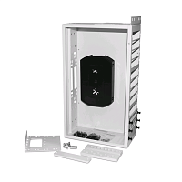 Бокс оптический универсальный 19", от 8 до 96 портов (SC, duplex LC, ST, FC), со сплайс пластиной, без пигт