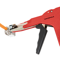 Инструмент NIKOMAX для затягивания и обрезки нейлоновых стяжек шириной от 2,2мм до 4,8мм, толщиной до 1,6мм
