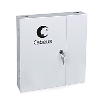 Бокс оптический настенный на 8 ST(FC) со сплайс-кассетой (без пигтейлов и проходных адаптеров)