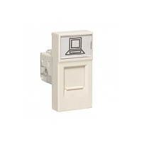 Розетка RJ45 кат. 5e, 1 модуль EKF