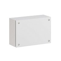 Корпус клеммный металлический SDE ВхШхГ 300x200x120 мм с фланцами