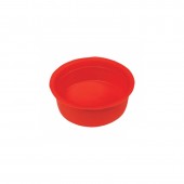 Заглушка для двустенных труб d125 мм красная EKF-Plast 